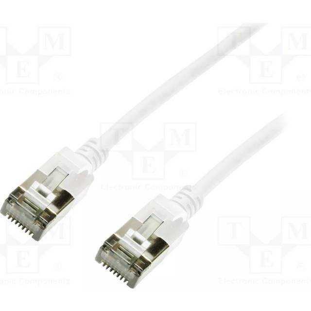 LogiLink SlimLine Patchkabel RJ-45 til RJ-45 CAT 6a 5 m 5m