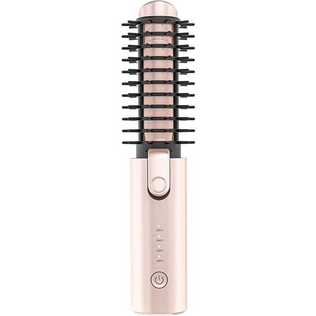 Fer à Friser Sans Fil Rond Rechargeable
