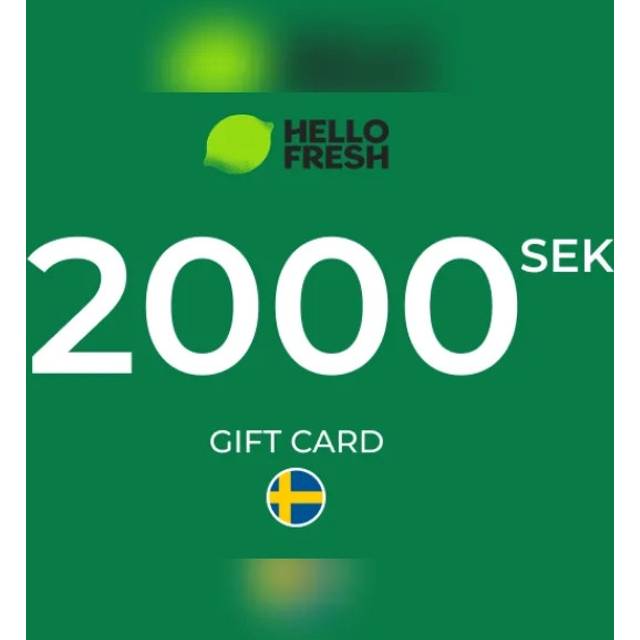 HelloFresh Gift Card 2000 SEK Key