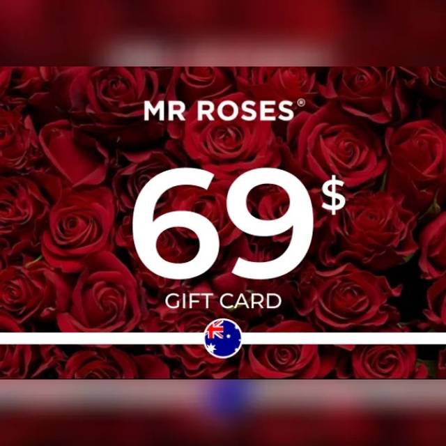 Mr Roses Gift Card 69 Aud Key