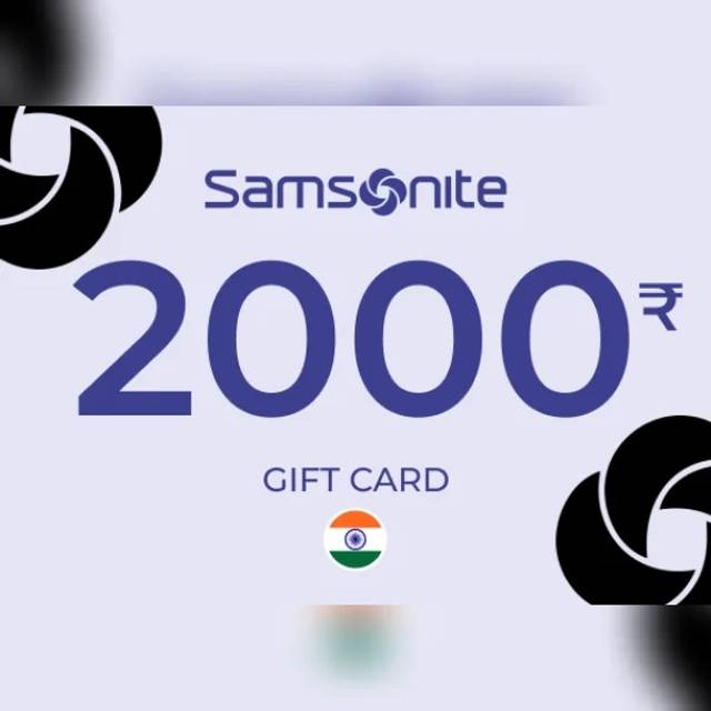 Samsonite Gift Card 2000 INR Key