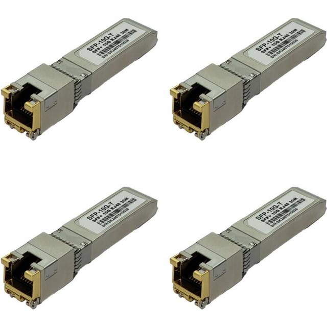 4X 10G SFP To RJ45 30m Optical Module