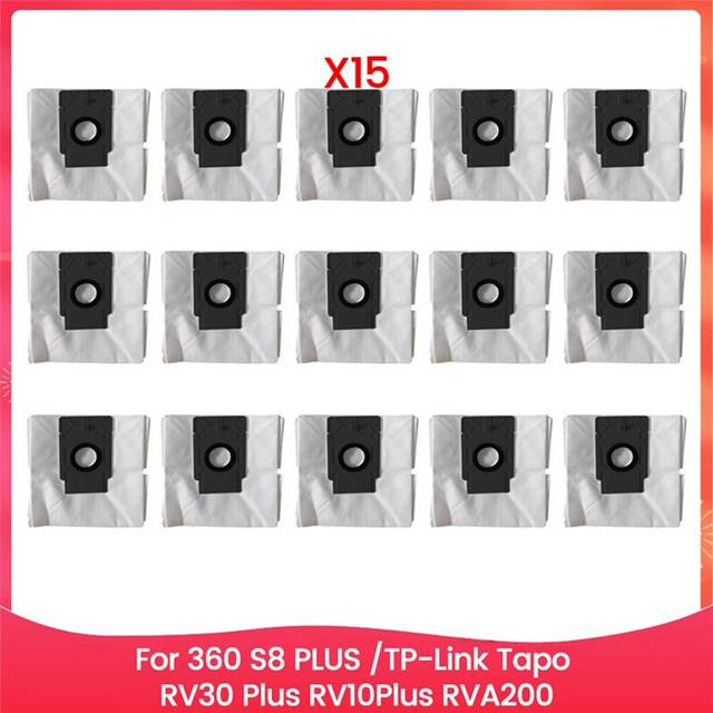 Zandona 15PCS Dust Bags 360 S8 Tapo RV30 RV10Plus RVA200