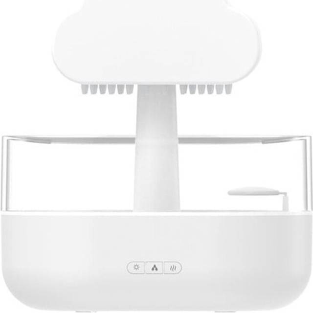 LED 7 Color Rain Humidifier With Essential Oil Diffuser