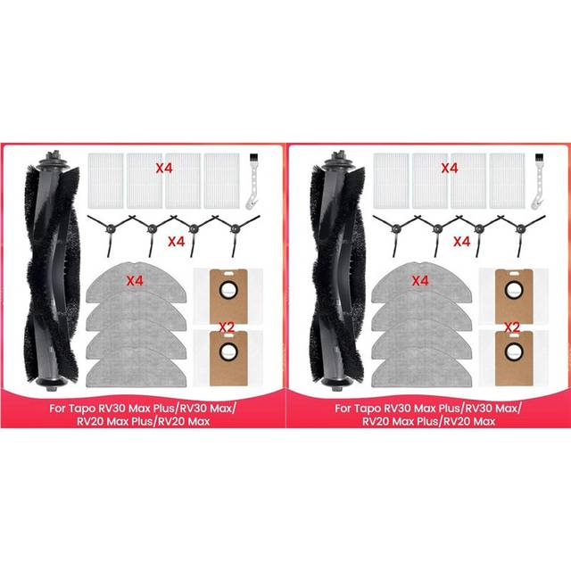 Melitt Accessory Set for Tapo RV30 Max Vacuum Cleaner