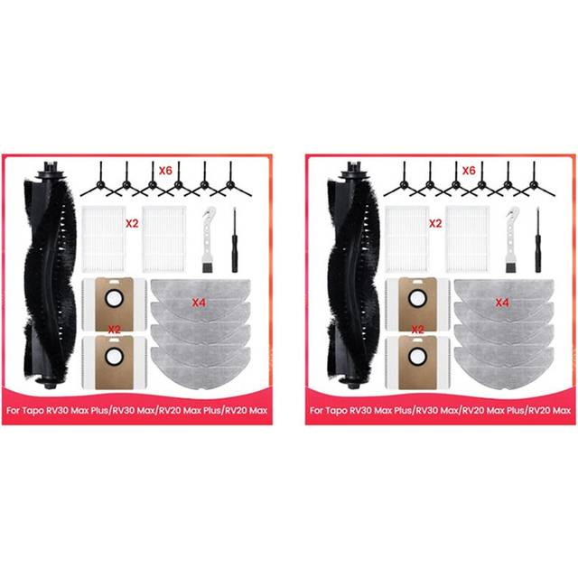 Typecat Accessory Kit for Tapo RV30 Max Robot Vacuum