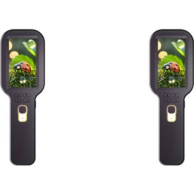 Typecat 2pcs Handheld Digital Magnifier Microscope