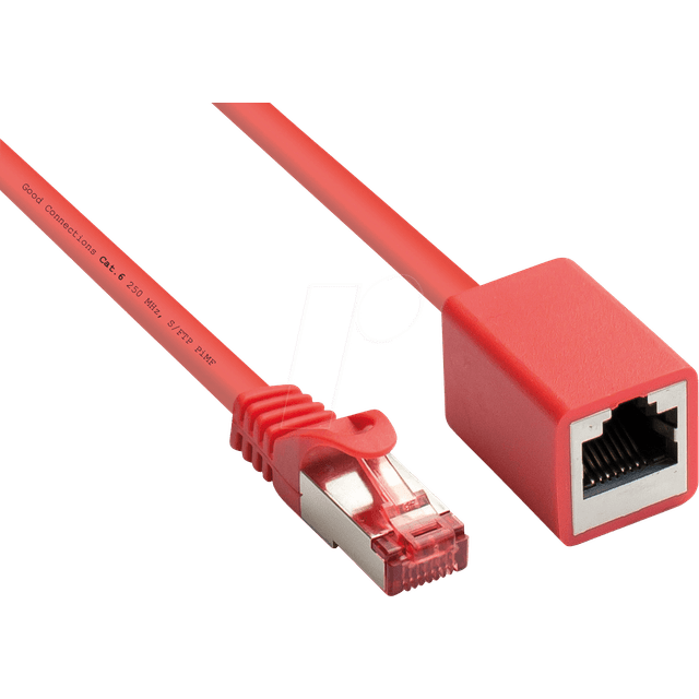 Good Connections RNS Cat6 SFTP PiMF RJ45 Patch Extension Cable - Red 2m