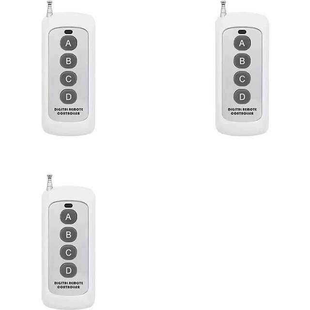 Typecat 3X 433MHz Wireless Remote Control Learning Code EV1527