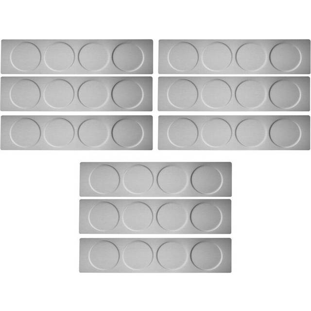 Typecat Magnetic Spice Jars Rack Wall Plate