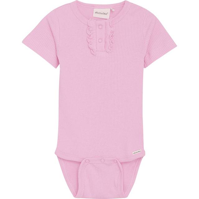 Minymo Body Kæ Rib Light Rose