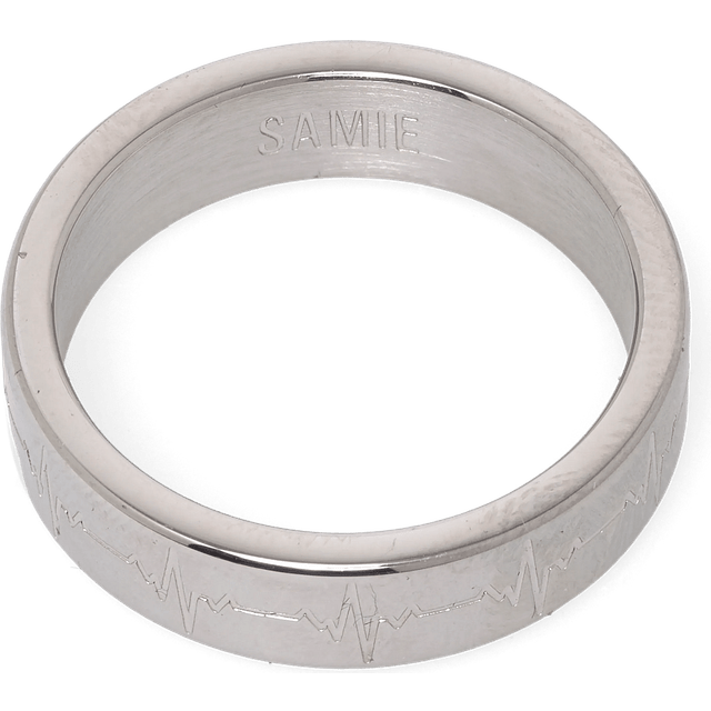 Samie Infinity Heart Rytmn Ring - Silver