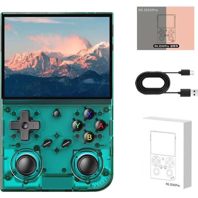 Istovo Handheld Retro Game Console 3.5 Inch IPS Screen Linux System