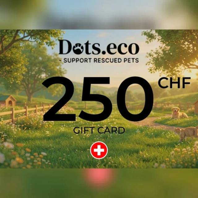 Support Rescued Pets Gift Card 250 CHF