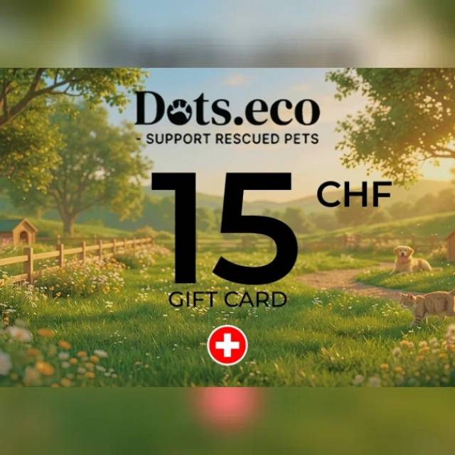 Support Rescued Pets Gift Card 15 CHF