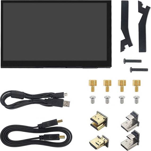 Tlily 10.1 Inch Touchscreen Monitor for Raspberry Pi 5/4B