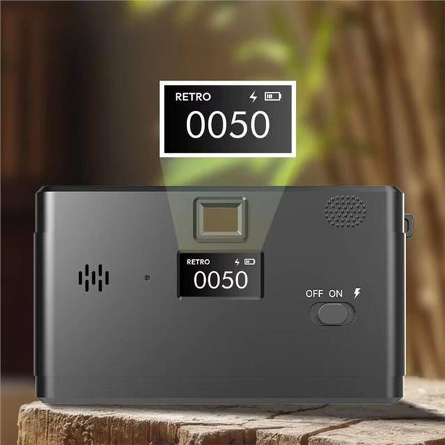 Retro Screenless Digital Camera 8MP LED