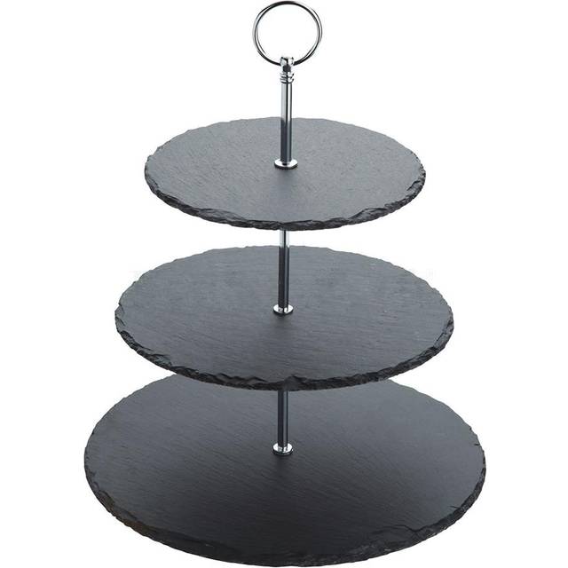Artesa Three Tier Slate Serving Stand