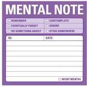 Mental Note