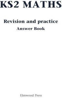 KS2 Maths: Answer Book