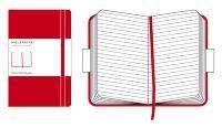 Moleskine Moleskine Moleskine Red Ruled Notebook Large