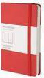 Classic Red Notebook Ruled Pocket
