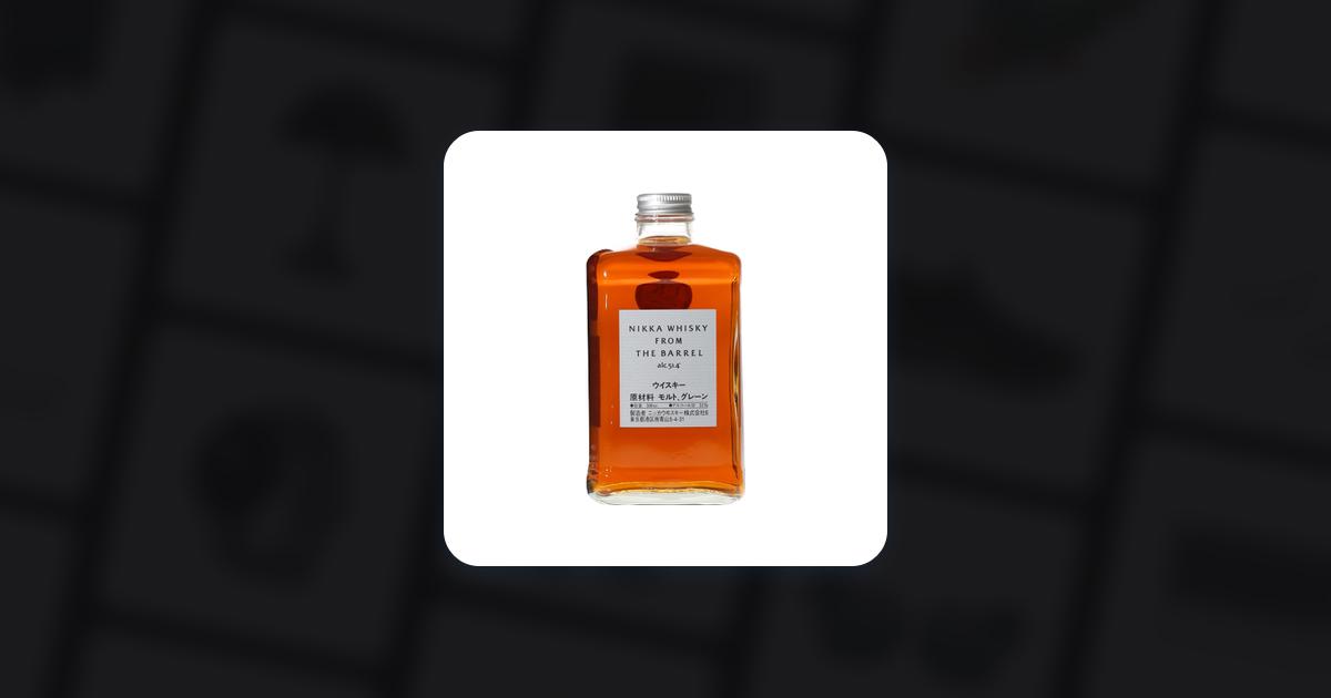 Nikka From The Barrel 51.4% 50cl • See best price » Nikka From The Barrel 51.4% 50cl • See best price »